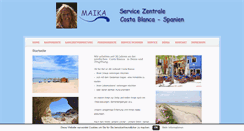 Desktop Screenshot of maika-denia.com
